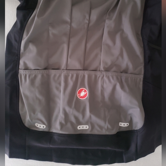Castelli Alpha Ros women's Cycling Jacket Gray Black Orange size small NWT - Picture 15 of 16